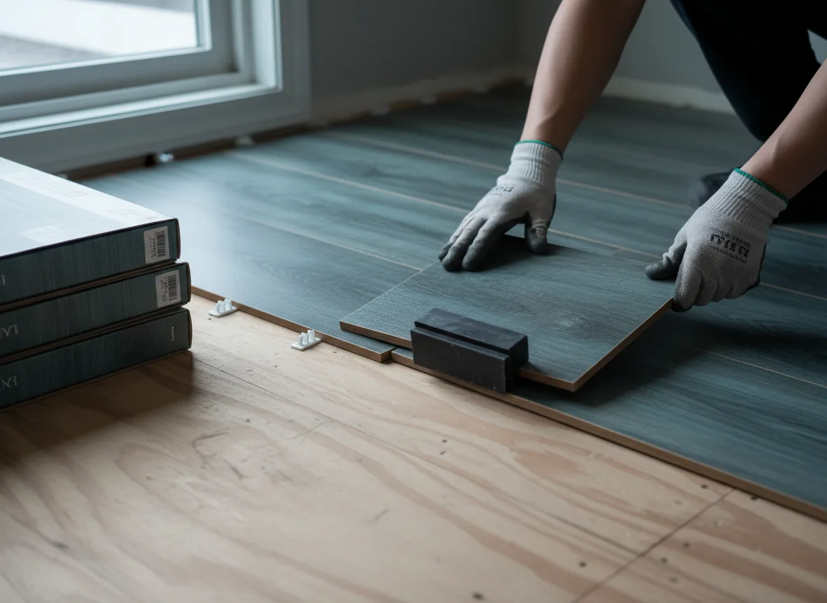 Luxury Vinyl Plank Installation company in Prue, OK